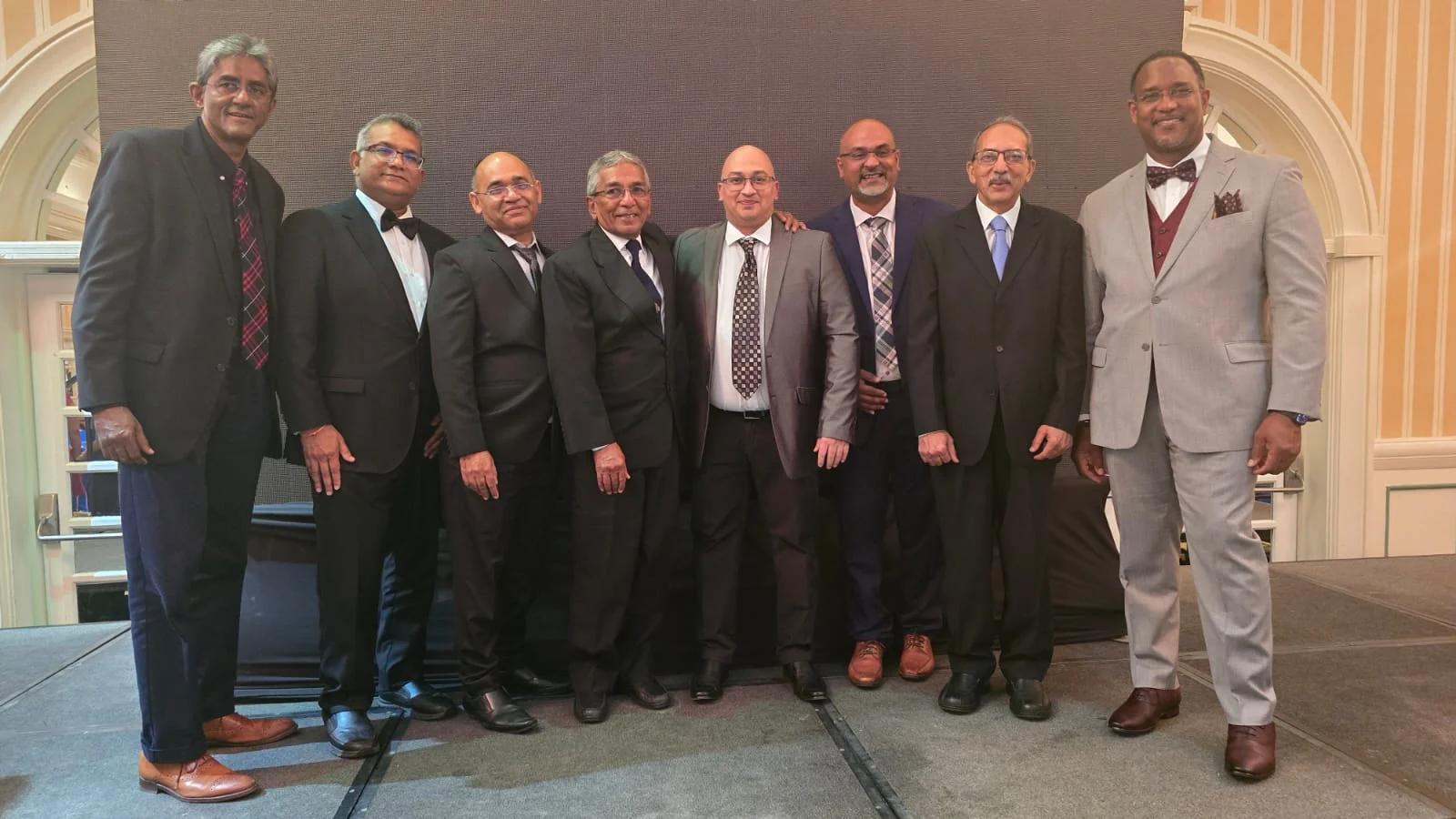 Members of the CCOS Council in formal dress